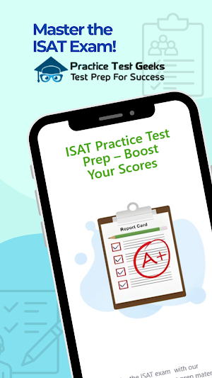 ISAT Practice Test Screenshot 0