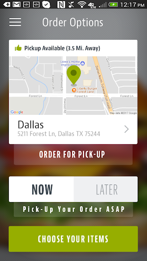 Liberty Burger To Go Screenshot 1