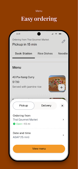 Thai Gourmet Kitchen Screenshot 2