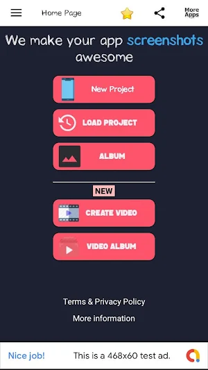 Screenshot App Design Generator Screenshot 0