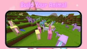 Kawaii Craft World Building Screenshot 1