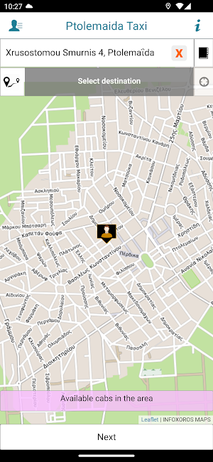 Radiotaxi of Ptolemaida Screenshot 1