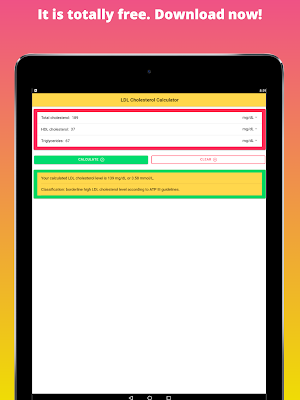 LDL Cholesterol Calculator - Cholesterol Tracker Screenshot 2
