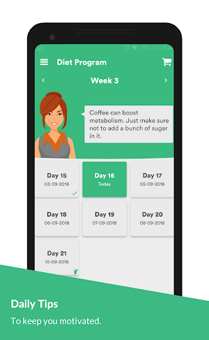 Weight Loss Coach - Reduce Body Fat & Lose Weight Screenshot 1