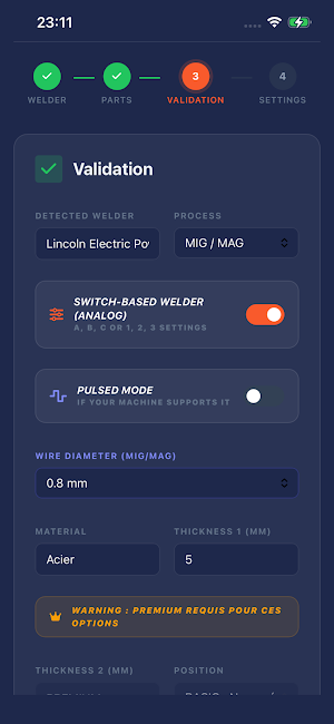Weldmaster AI Screenshot 2