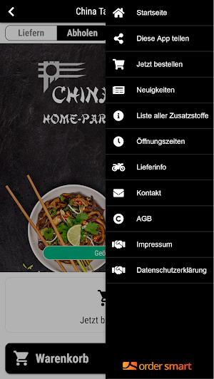China Taxi Mainz Screenshot 2