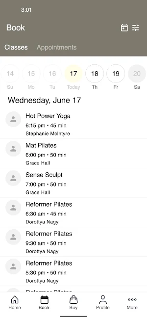 Sense Studios & Wellness Screenshot 1