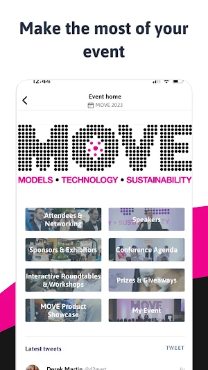 MOVE events Screenshot 1