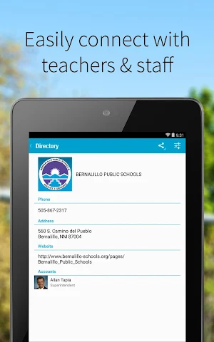 Bernalillo Public Schools Screenshot 1