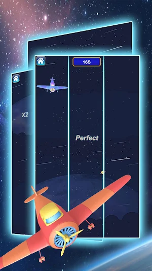97pkr Night Airplane Screenshot 0