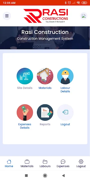 Rasi Constructions Screenshot 2