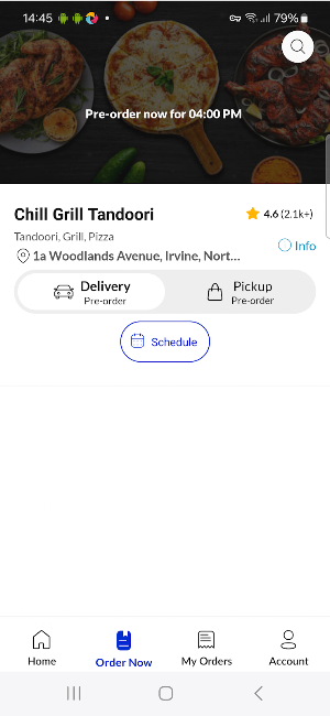 Chill Grill Tandoori Screenshot 2