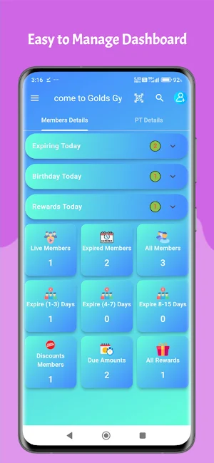 KSN Admin: Gym Management App Screenshot 0