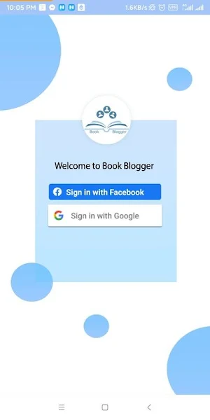 Book Blogger Screenshot 0