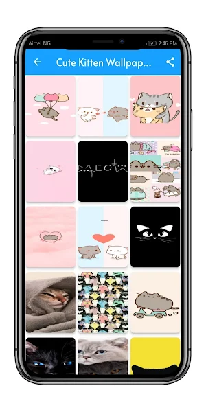 Cute Kitten Wallpaper Screenshot 0