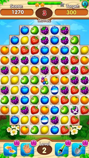 Fruits Forest: Match 3 Mania Screenshot 1