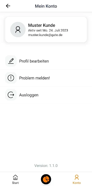 Gate Reporting Screenshot 2