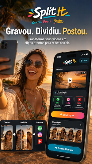 Split it Cortar videos status Screenshot 0