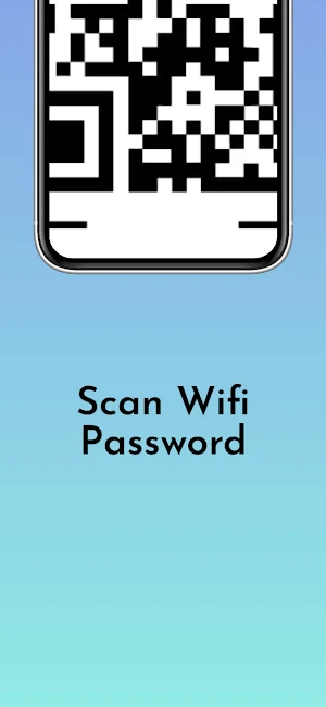 QR Code scanner wifi password Screenshot 3