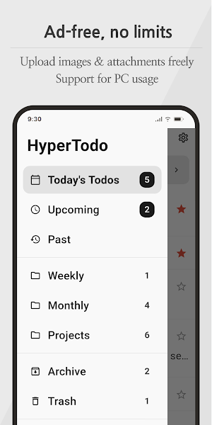 HyperTodo – Focus on Today Screenshot 1