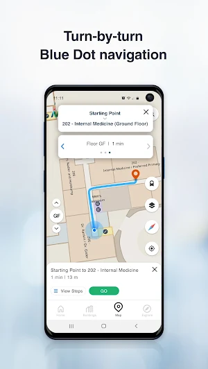 St. Clair Health - Wayfinding Screenshot 2