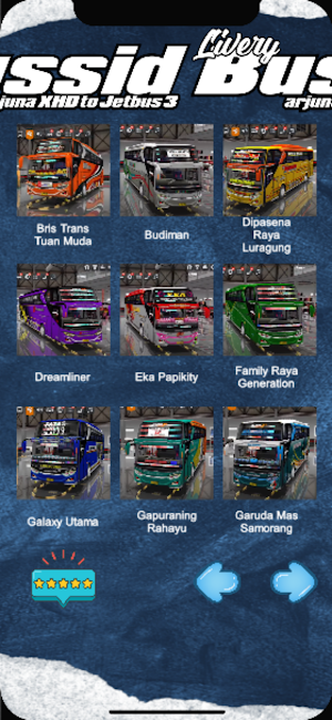 Livery Bussid Arjuna XHD JB 3 Screenshot 1