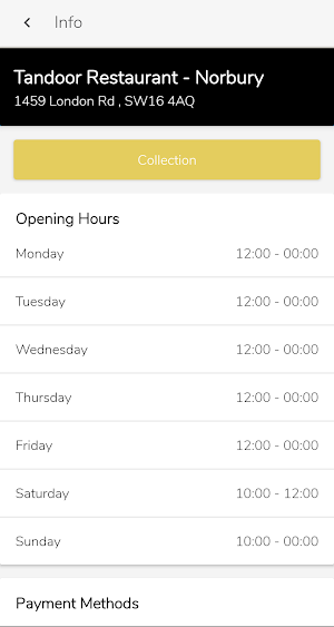 Tandoor Restaurant - Norbury Screenshot 3