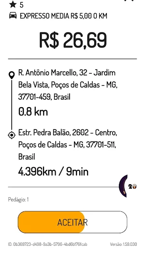 20 Buscar - Motorista Screenshot 2