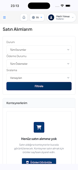 Malcom Containers Screenshot 1