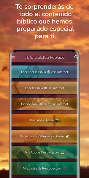 Biblia Católica Hablada Audio Screenshot 2