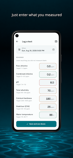 Pool Chemical Calc - PoolDo... Screenshot 1