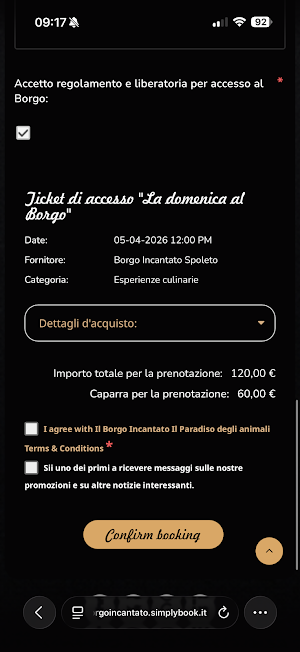 Borgo Incantato-Ristorante Screenshot 1