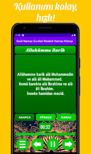 Sesli Namaz Sureleri Resimli Namaz Kılınış Screenshot 0