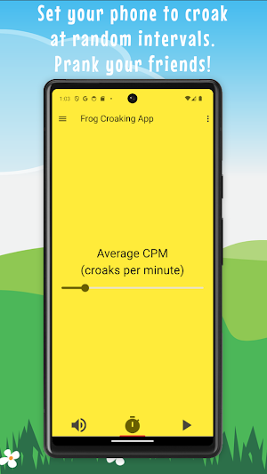 Frog Croaking App Screenshot 1