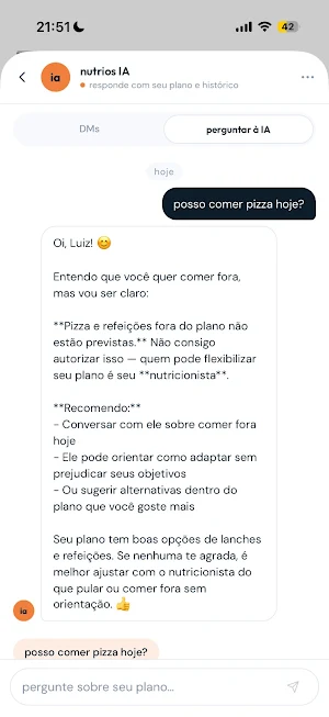 NutriOS Screenshot 2