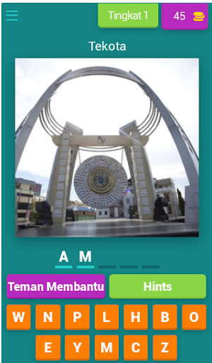 Tekota - Tebak Kota Indonesia Screenshot 0