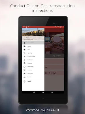 Oil Transportation Inspection Screenshot 0