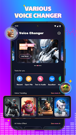 Voice Changer - Audio Effects Screenshot 0