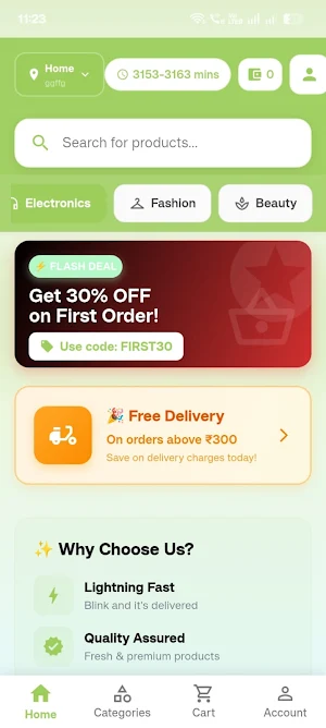 Fastroot: Groceries & More Screenshot 0