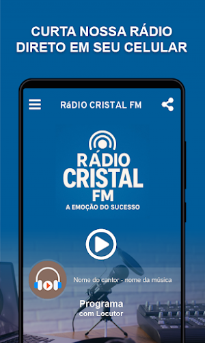 Rádio Cristal FM Screenshot 0