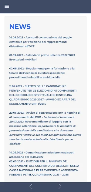 Ordine Avvocati Rimini Screenshot 1