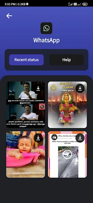 Clip Saver - Save Status Screenshot 1
