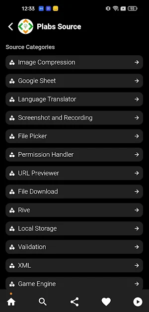 Plabs Source Screenshot 1