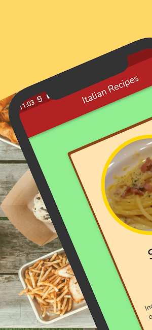 Italian Recipes Screenshot 0