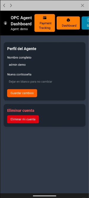 PLR OPC Agent Platform Screenshot 3