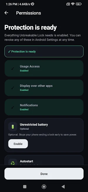 Unbreakable:AppBlocker & Focus Screenshot 1