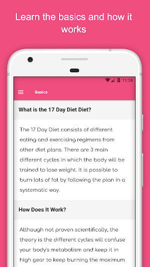 17 Day Diet Guide Screenshot 1