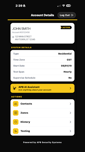 APB Mobile Screenshot 1
