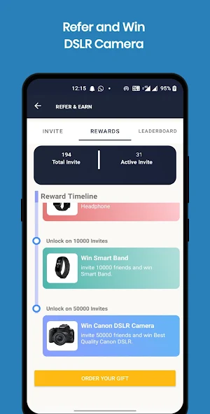 Reward King - Earning App Screenshot 1