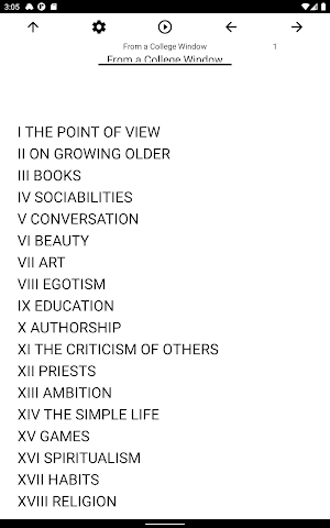 Book, From a College Window Screenshot 2